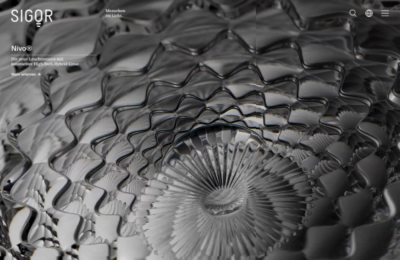 Sigor Nivo Tischleuchte 50° weiß 14W 3000-1800K DTW IP30 800lm Ra90